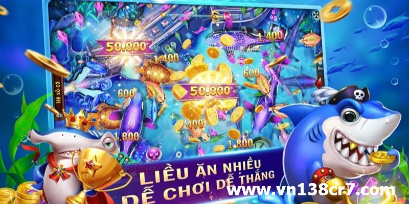Bắn những con cá vừa mới xuất hiện