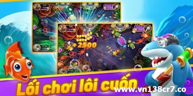 Săn bắt những con cá to để lĩnh nhiều điểm thưởng hơn