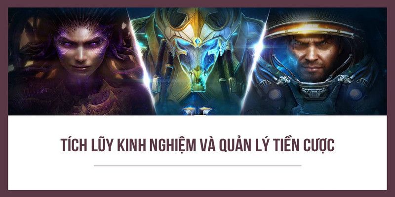 Tích lũy kinh nghiệm và quản lý tiền cược hợp lý khi cá cược StarCraft