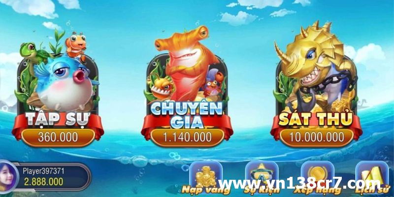 Game online bắn cá hấp dẫn và mượt mà