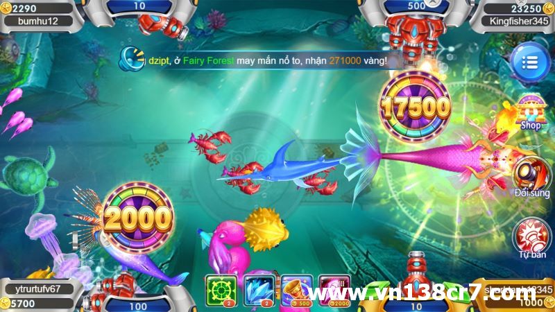 Game bắn cá h5 đổi thưởng vô cùng hấp dẫn