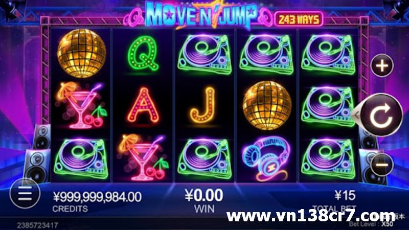 Nổ hũ Move N’jump tại CQ9