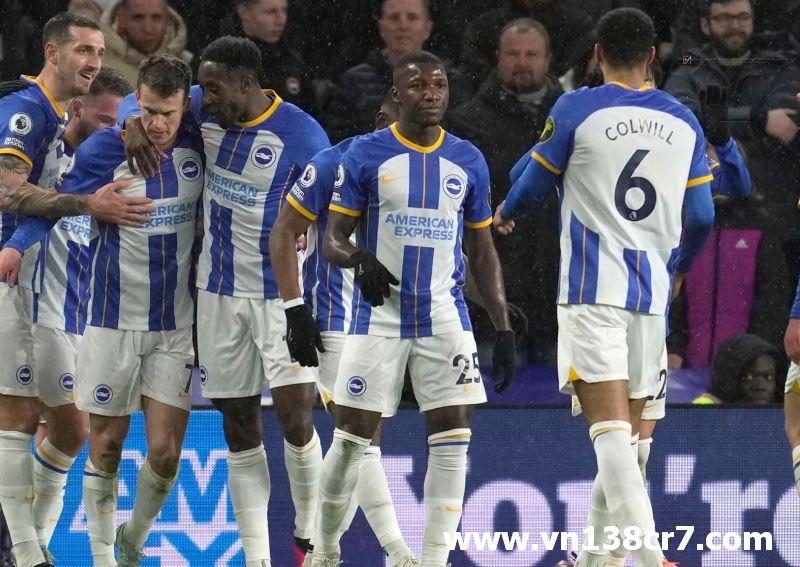 Brighton vs Crystal Palace thắng 1-0