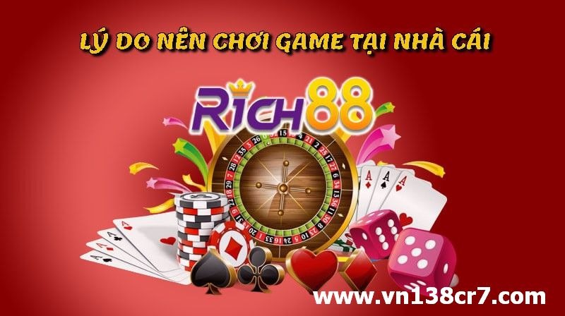 Rich88 gaming có nhiều ưu điểm hấp dẫn thu hút người chơi