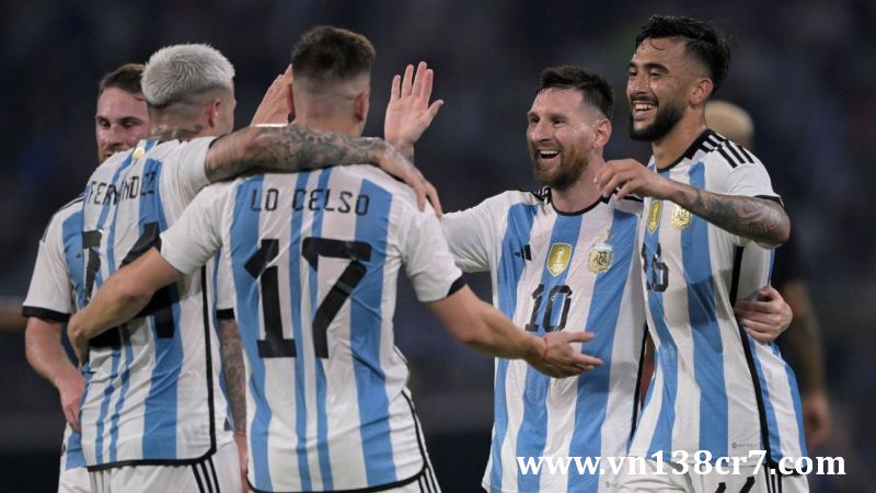 Argentina thắng Curacao 7-0