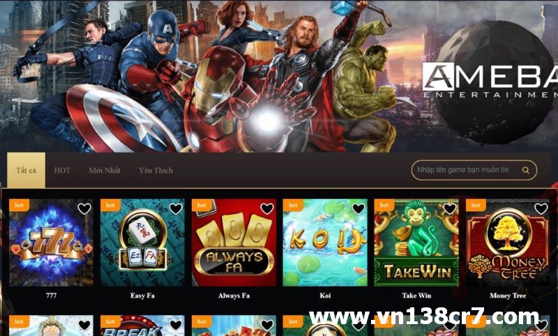 AMEBA gaming là một sân chơi công bằng và uy tín