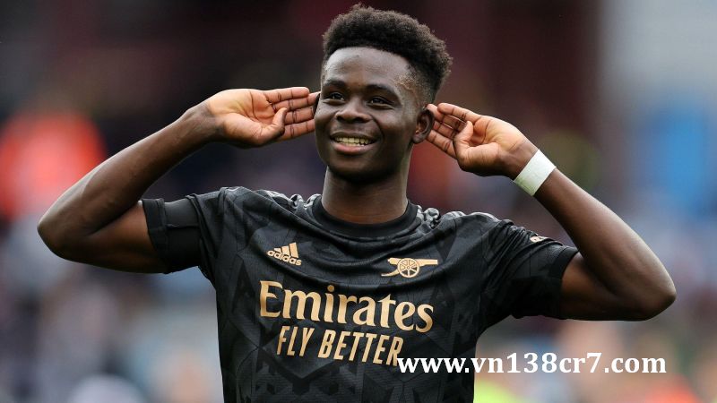 Bukayo Saka được đánh giá cao
